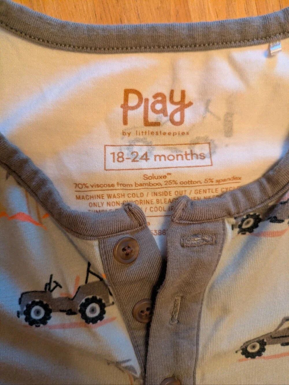 Little Sleepies Play Romper